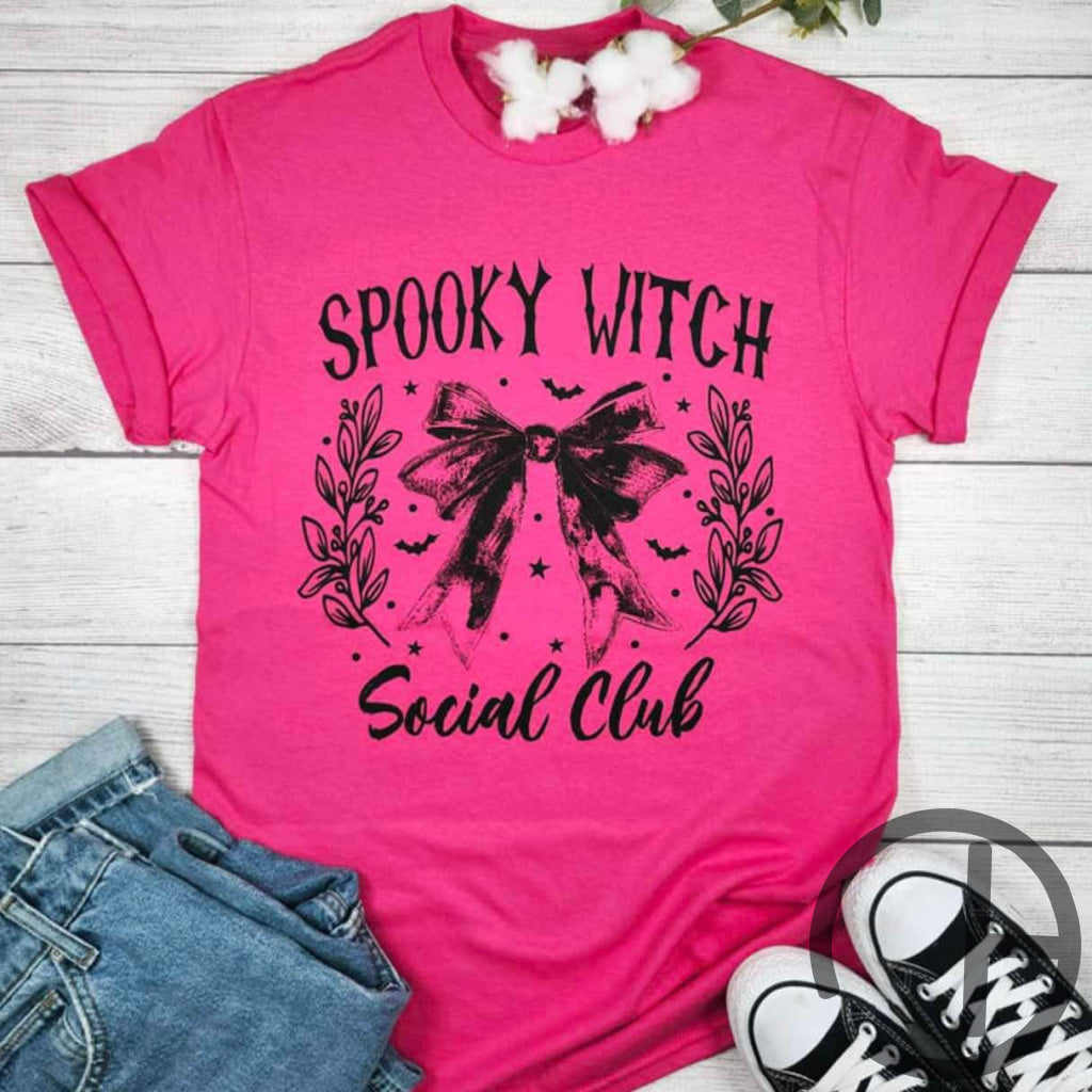 Spooky Witch Social Club Tee