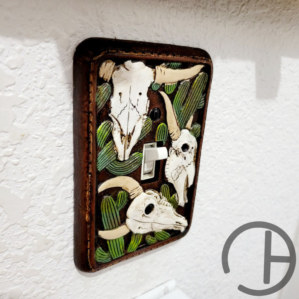 Steer Light Switch Covers Single