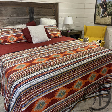 Sundance Quilt 3 Piece Bed Set
