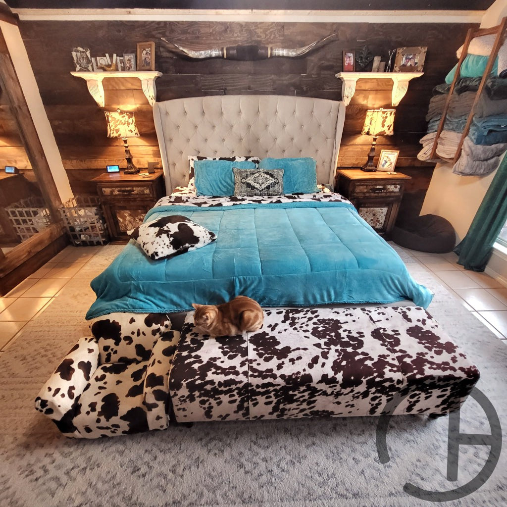 Teal Sherpa 3 Piece Bed Set