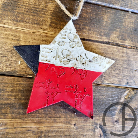 Texas Star Ornament Mirror Charm