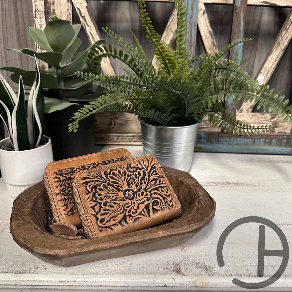 Tooled Credit Card Wallet