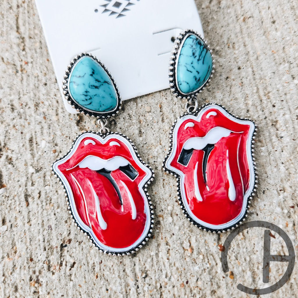 Tounge Earrings