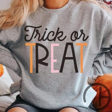 Trick Or Treat Sweatshirt Hoodie/sweater