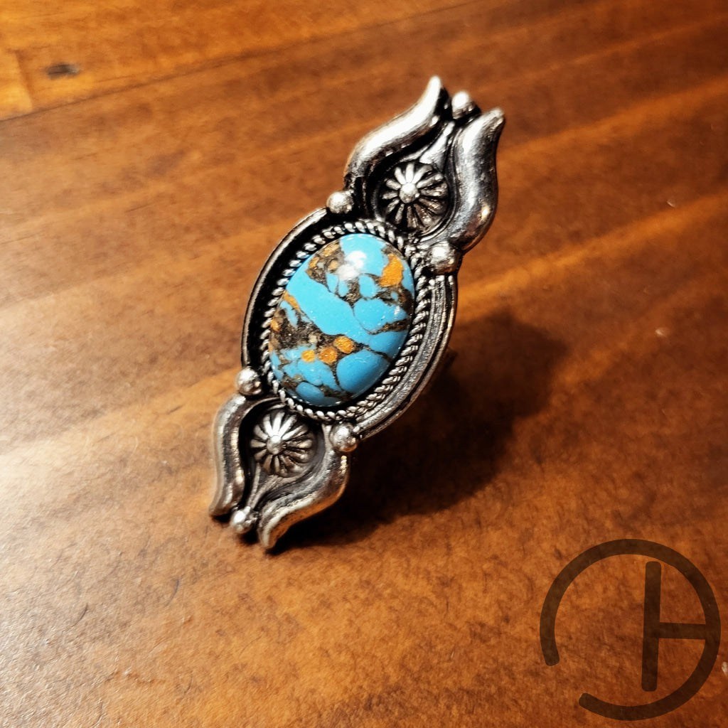 Turquoise Adjustable Ring