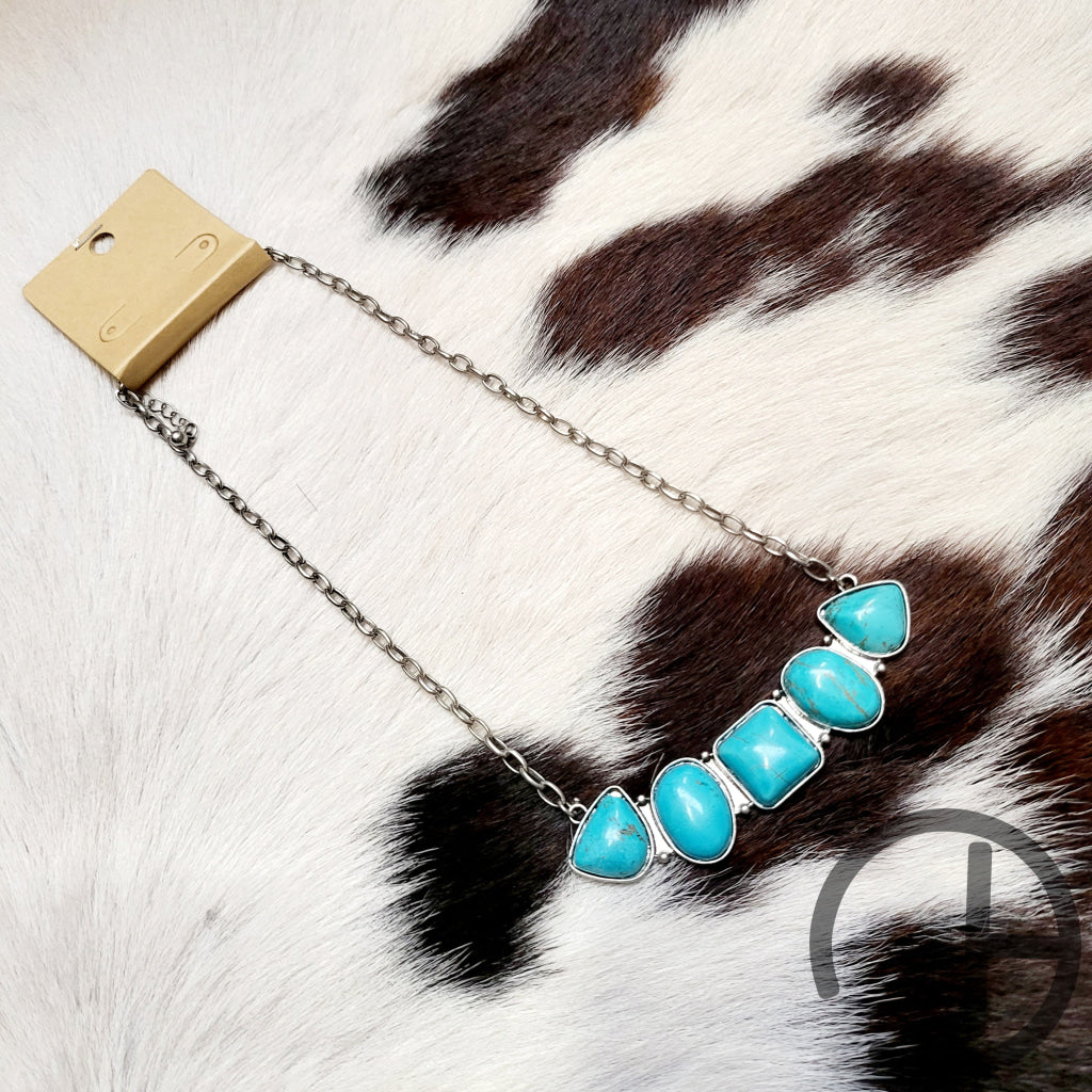 Turquoise Horizon Necklace