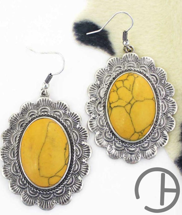 Yellow Ophelia Earrings