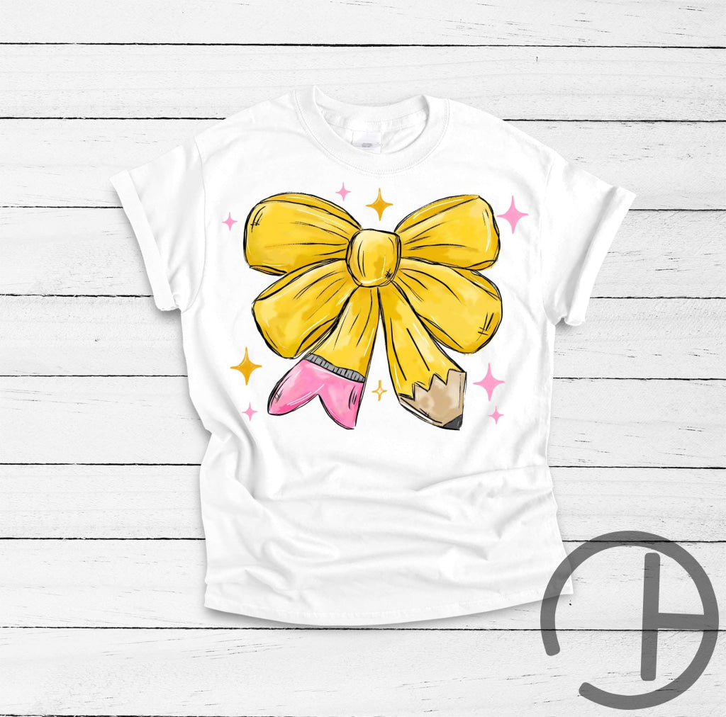 Yellow Pencil Tee Shirt