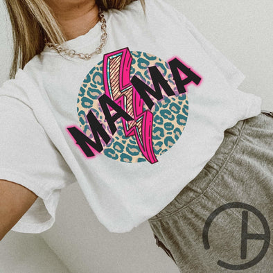 Lightning Mama Tee/ Crop Top Shirt